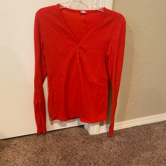 Thermal red long sleeve - Picture 3 of 8